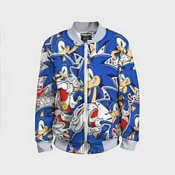 Детский бомбер SONIC ПАТТЕРН СОНИК