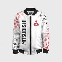 Бомбер детский MITSUBISHI JAPAN STYLE SAMURAI AUTO, цвет: 3D-черный