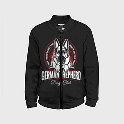 Детский бомбер Немецкая Овчарка German Shepherd -1