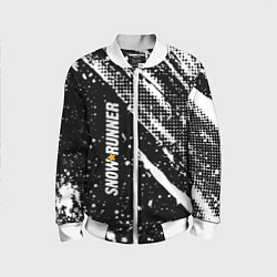 Детский бомбер SnowRunner Logo