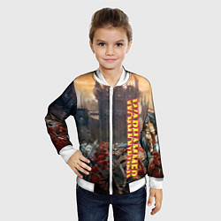 Бомбер детский Ваха Осада, цвет: 3D-белый — фото 2