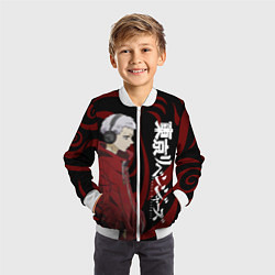 Бомбер детский ТАКАШИ МИЦУЯ ТОСВА, цвет: 3D-белый — фото 2