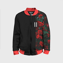 Детский бомбер РОЗЫ 11