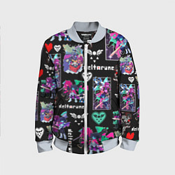 Детский бомбер DELTARUNE PATTERN ART ГЕРОИ ДЕЛЬТАРУН