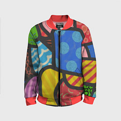 Детский бомбер В стиле ромеро бритто