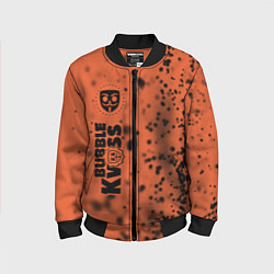 Бомбер детский БАБЛ КВАС Вертикально, цвет: 3D-черный