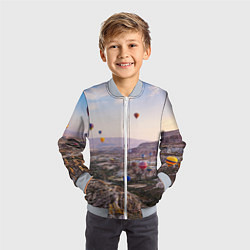 Бомбер детский Воздушные Шары!, цвет: 3D-серый — фото 2