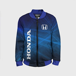 Детский бомбер Honda - Blue