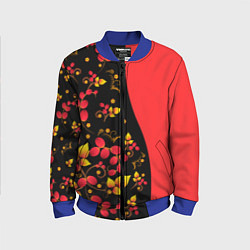 Детский бомбер Хохлома Русская роспись