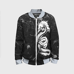 Детский бомбер Китайский Дракон Чб Dragon Snake