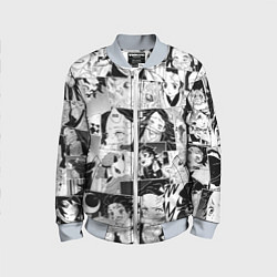 Детский бомбер Клинок рассекающий демонов паттерн