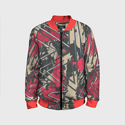 Детский бомбер Камуфляжный паттерн