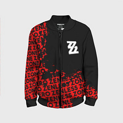 Детский бомбер Zenless Zone Zero капля арт