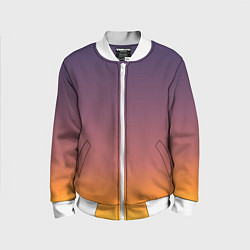 Детский бомбер Sunset Gradient