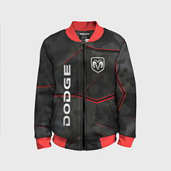 Детский бомбер Dodge абстракция спорт
