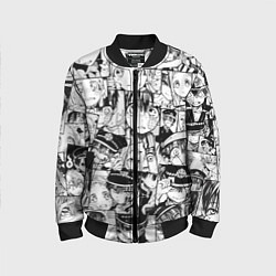 Детский бомбер Туалетный мальчик Ханако кун паттерн