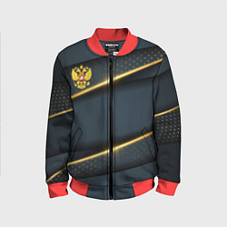 Детский бомбер Russia luxury gold