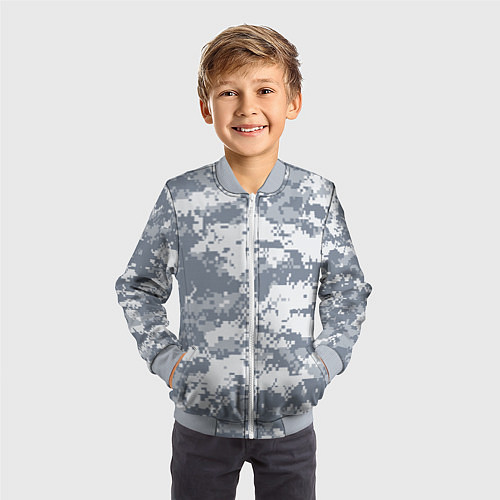 Детский бомбер UCP камуфляж США / 3D-Серый – фото 3