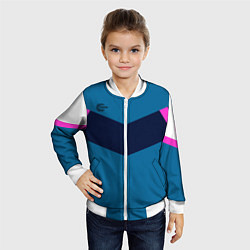 Бомбер детский FIRM в стиле 90х, цвет: 3D-белый — фото 2