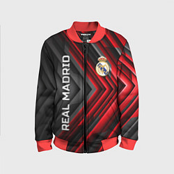 Бомбер детский Real Madrid art, цвет: 3D-красный