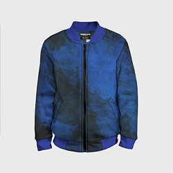Детский бомбер Синий дым
