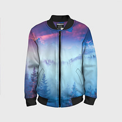 Детский бомбер Horizon landscape