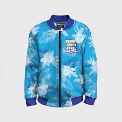 Детский бомбер Цветочный паттерн - GTA vice city