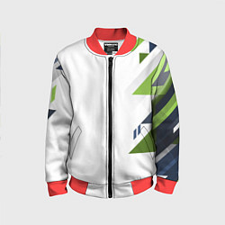 Детский бомбер Геометрическая абстракция вектор