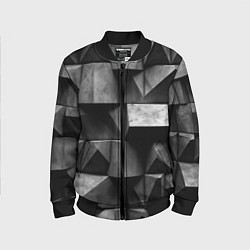 Детский бомбер Обман зрения и каменные плиты