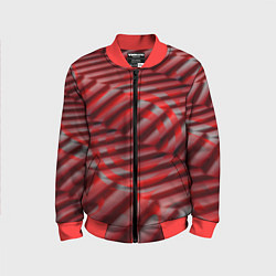 Детский бомбер Горящие плитки