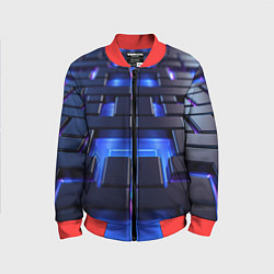 Детский бомбер Плиты абстракции