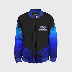 Детский бомбер Subaru geomery
