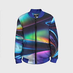 Детский бомбер Голографический материал