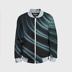 Детский бомбер Темная волна