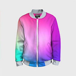 Детский бомбер Colorful gradient