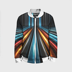 Детский бомбер Неоновый путь из труб