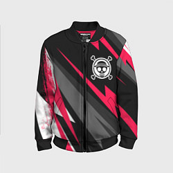 Детский бомбер One Piece electro lines