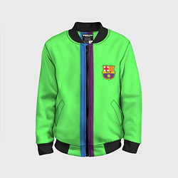 Бомбер детский Barcelona fc sport line, цвет: 3D-черный