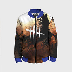 Бомбер детский Dead by daylight crow, цвет: 3D-синий