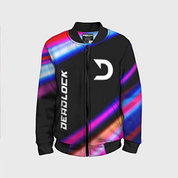Бомбер детский Deadlock speed game lights, цвет: 3D-черный
