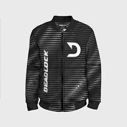 Бомбер детский Deadlock metal game lines, цвет: 3D-черный