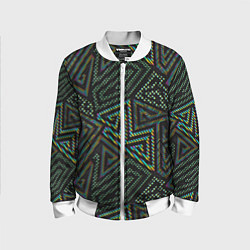 Детский бомбер Геометрический неоновый лабиринт