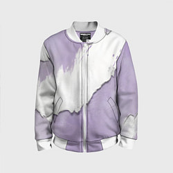 Детский бомбер Штукатурка и лавандовая краска