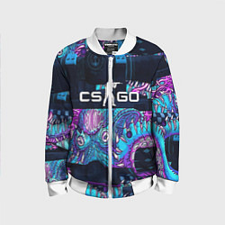 Детский бомбер CS GO neon blob