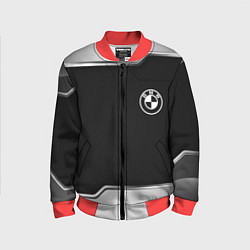 Детский бомбер BMW авто текстура