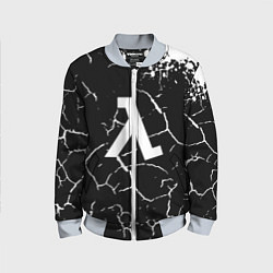 Детский бомбер Half life pattern краски