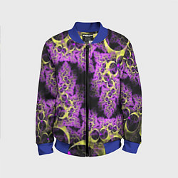 Детский бомбер Абстракция фракталов