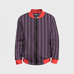 Бомбер детский Узор как у Джинкс из Аркейн, цвет: 3D-красный