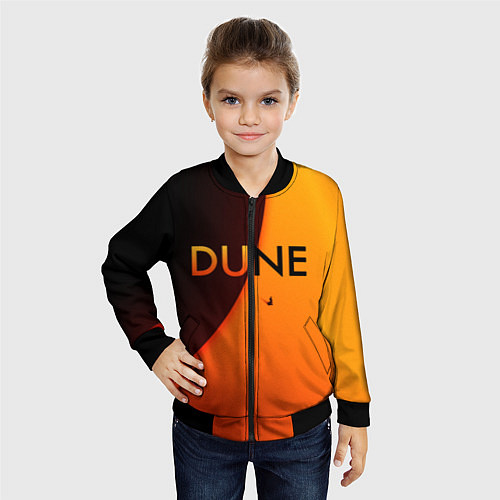 Детский бомбер Dune Arrakis / 3D-Черный – фото 4