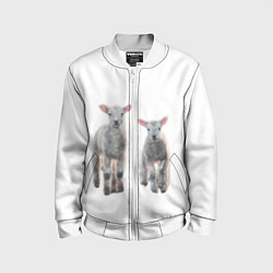 Детский бомбер Ягнята овцы